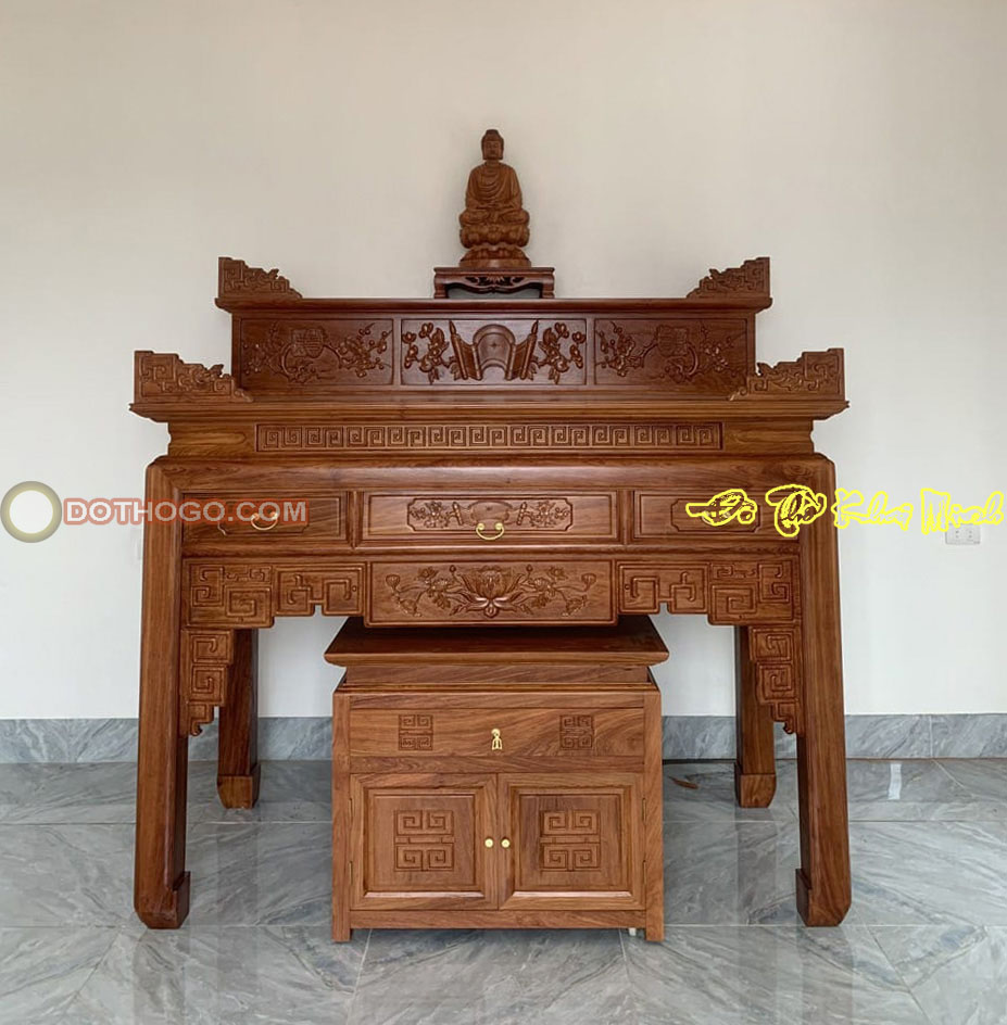 Bàn thờ phật đẹp đơn giản