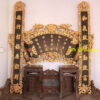 Bộ câu đối cuốn thư gỗ Mít