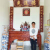Hoành phi Câu đối gỗ sơn Pu
