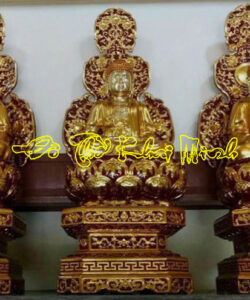 Tượng Tam Thế Phật mẫu cổ